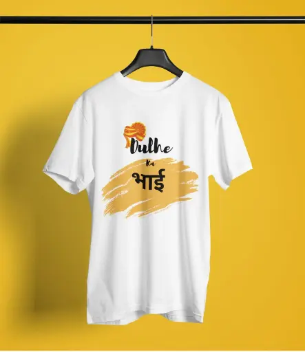 White printed T-shirt